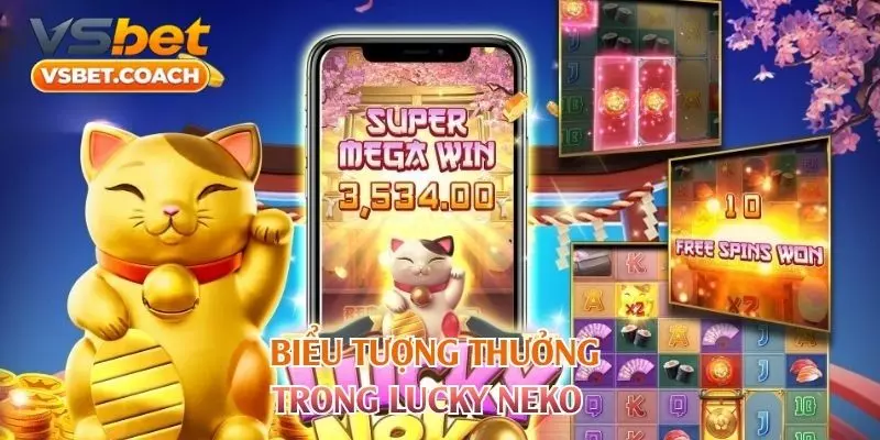 Biểu tượng thưởng trong Lucky Neko